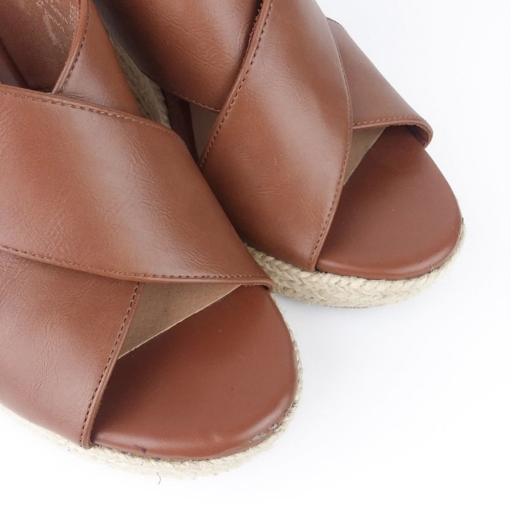 American Eagle Double Strap Platform Espadrilles - image 3